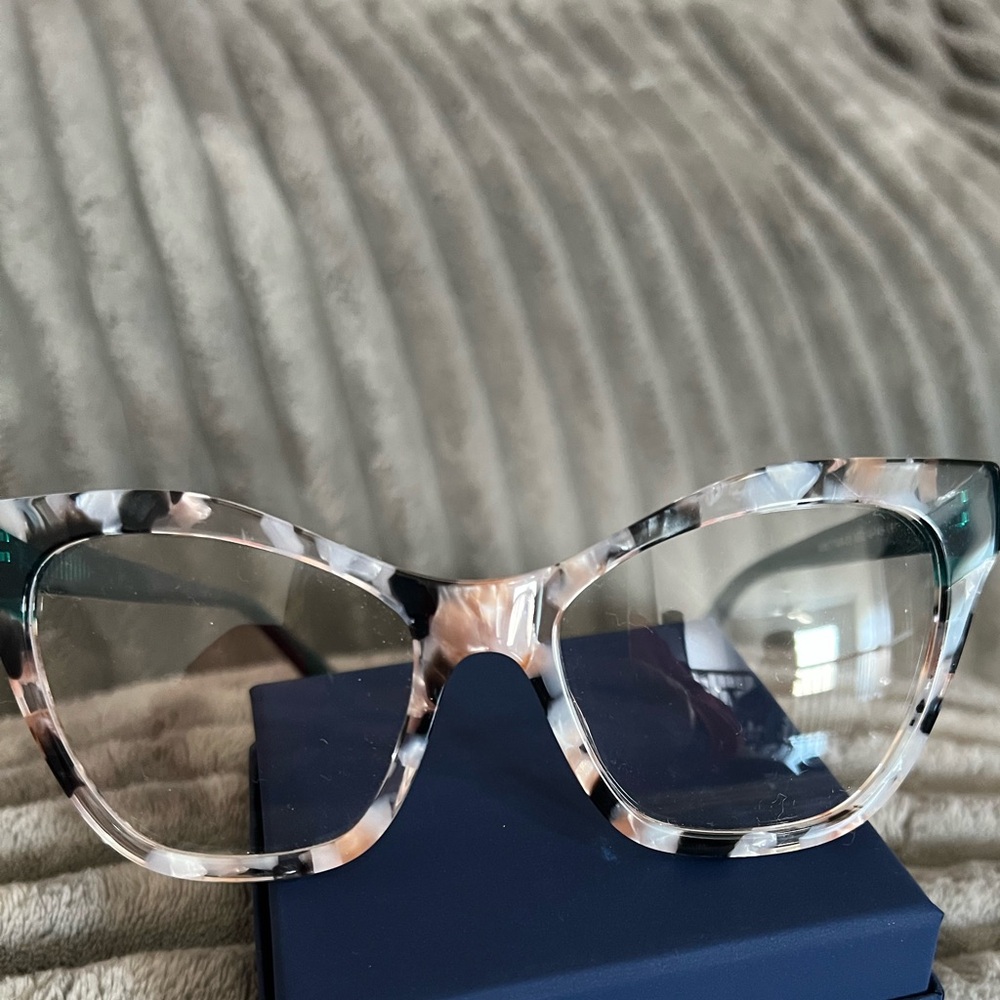 Stylish Black and Cream Women's Glasses